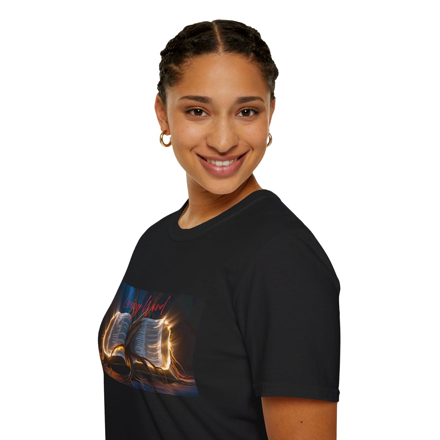 Living Word Unisex Softstyle T-Shirt - Inspirational Christian Apparel