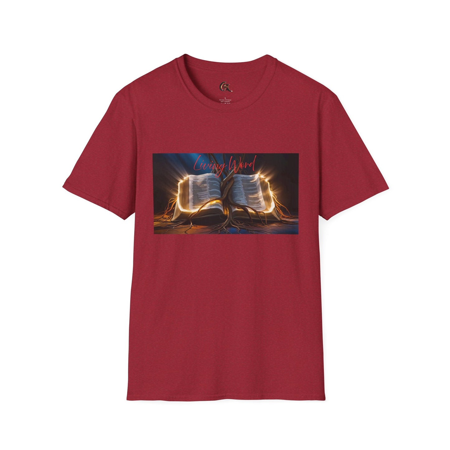 Living Word Unisex Softstyle T-Shirt - Inspirational Christian Apparel