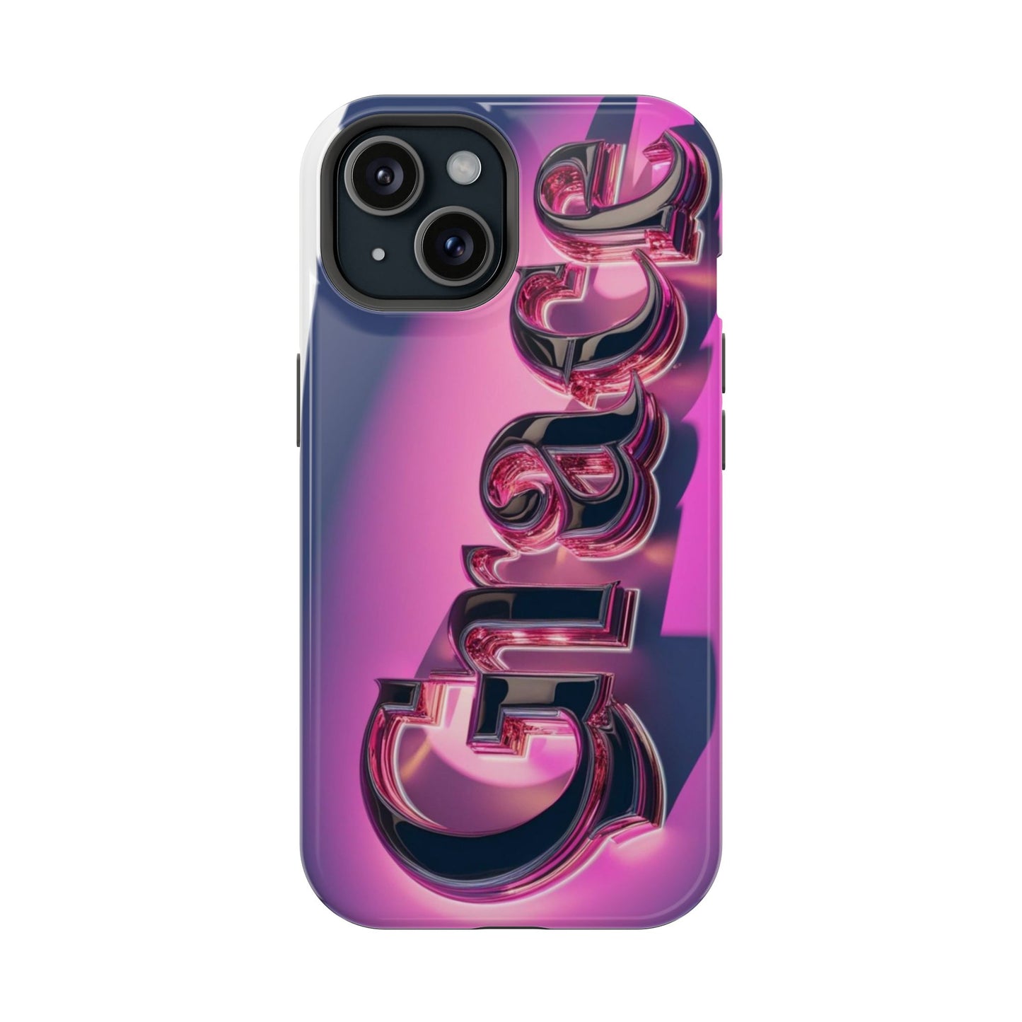 Magnetic iPhone Case - 'Grace' Design for Stylish Protection