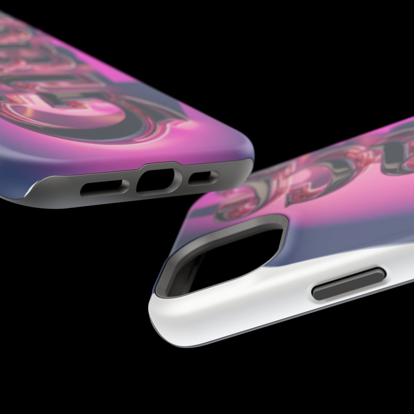 Magnetic iPhone Case - 'Grace' Design for Stylish Protection