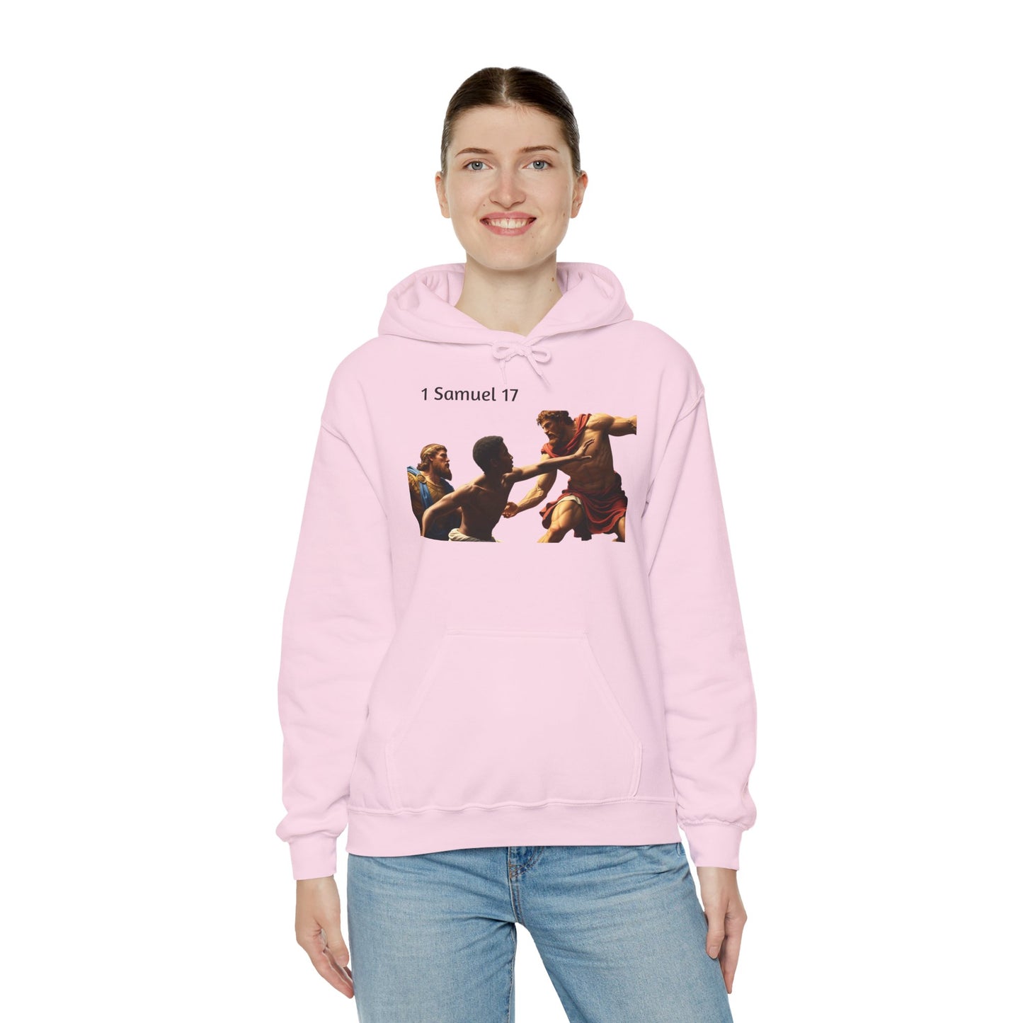 David and Goliath Unisex Hoodie - 1 Samuel 17