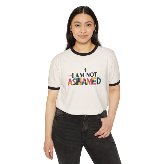 Women's Cotton T-Shirt - I Am Not Ashamed