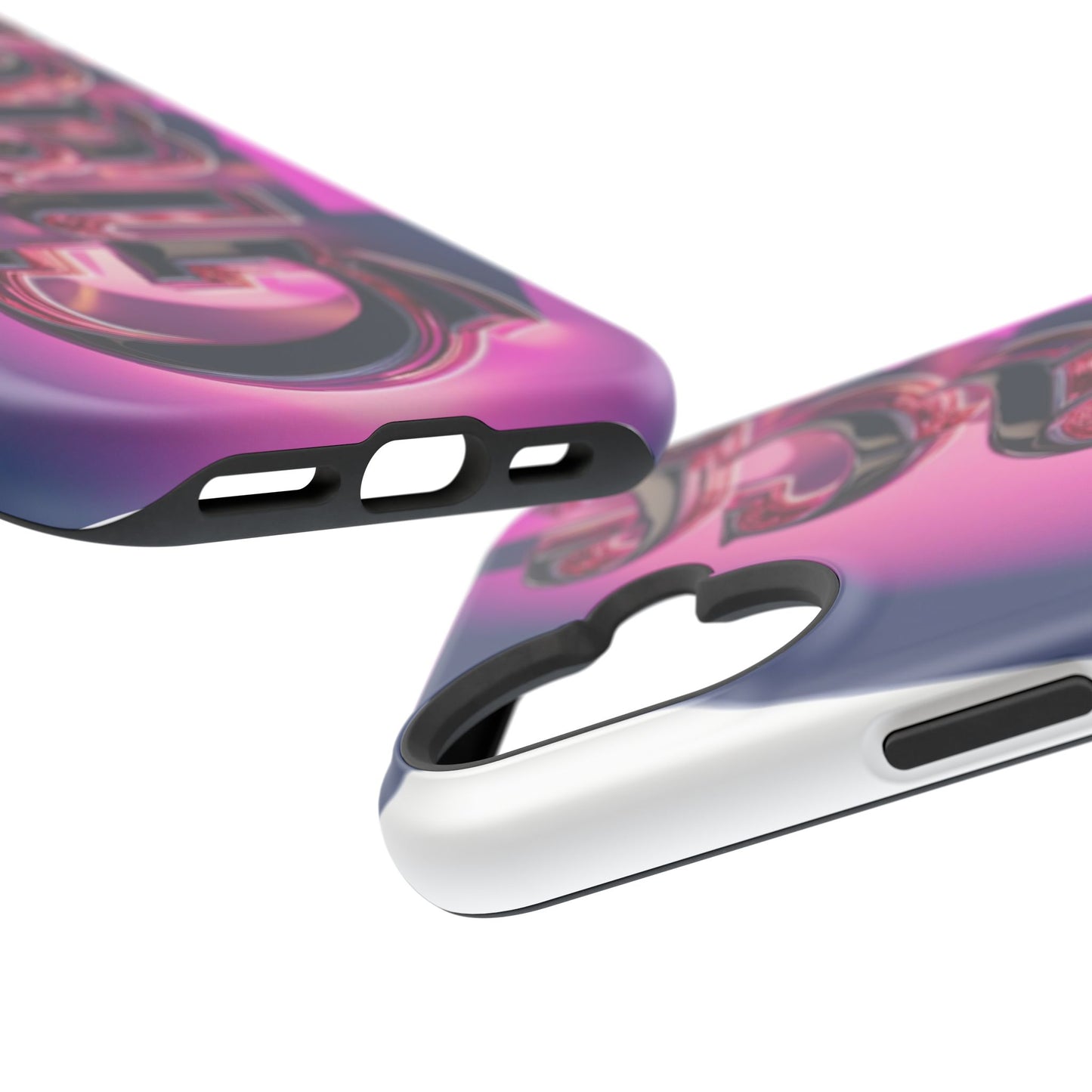 Magnetic iPhone Case - 'Grace' Design for Stylish Protection