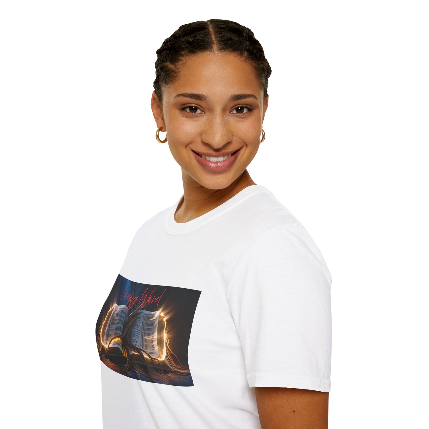 Living Word Unisex Softstyle T-Shirt - Inspirational Christian Apparel