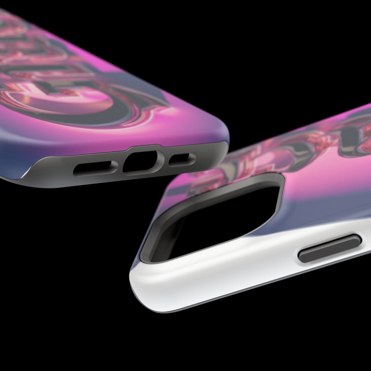 Magnetic iPhone Case - 'Grace' Design for Stylish Protection