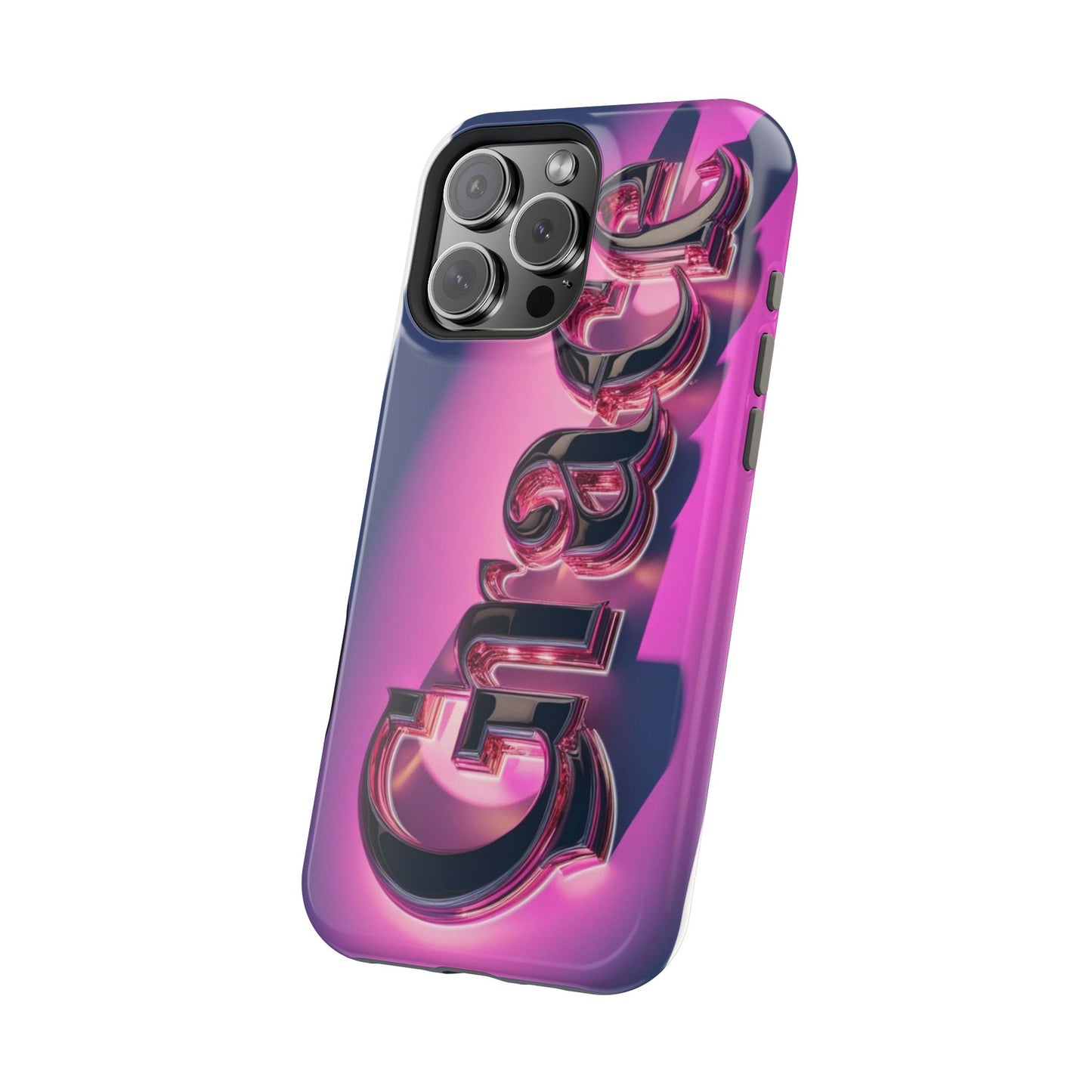 Magnetic iPhone Case - 'Grace' Design for Stylish Protection