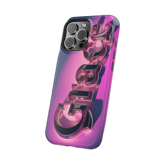 Magnetic iPhone Case - 'Grace' Design for Stylish Protection