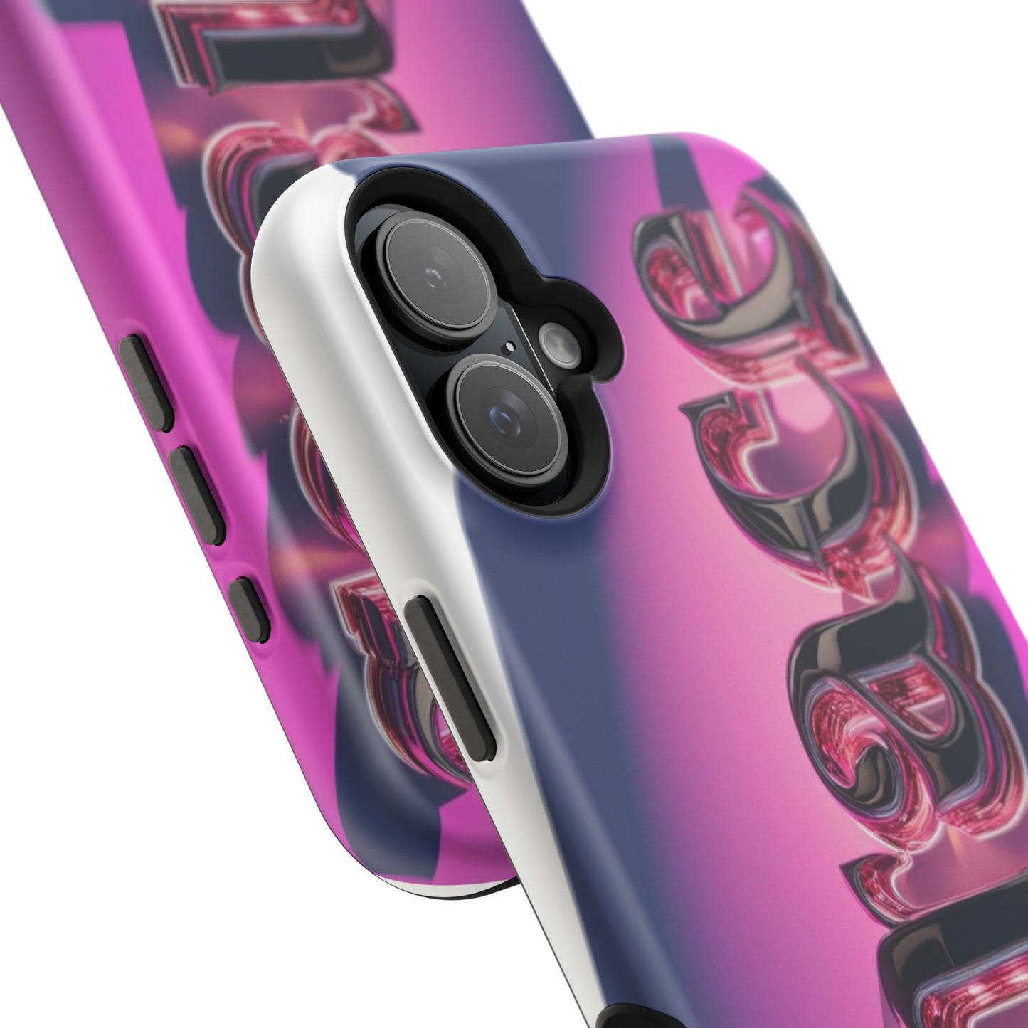 Magnetic iPhone Case - 'Grace' Design for Stylish Protection