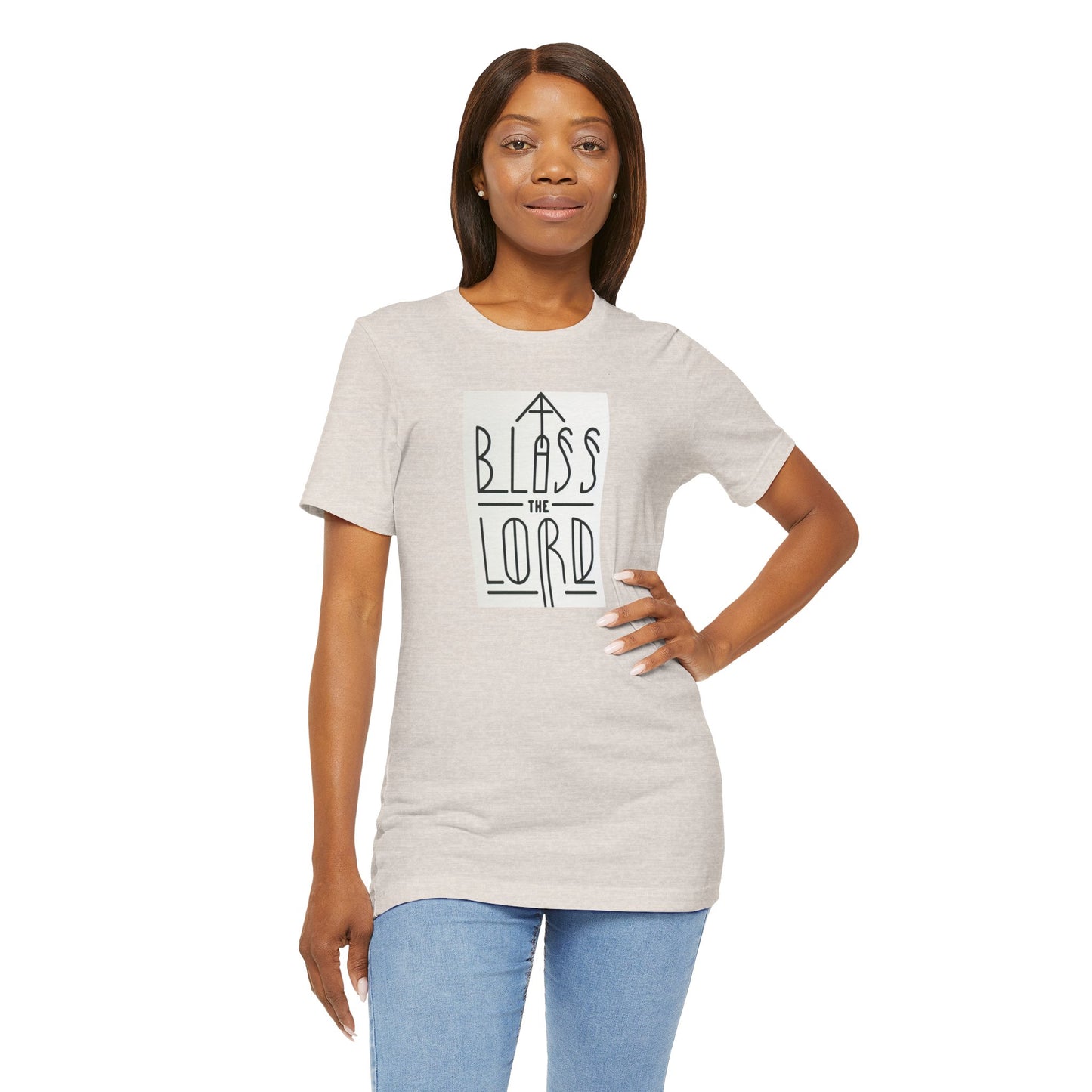 Bless the Lord Unisex Jersey Tee - Inspirational Christian