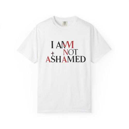 Faith-Inspired Unisex T-Shirt - "I AM NOT ASHAMED"