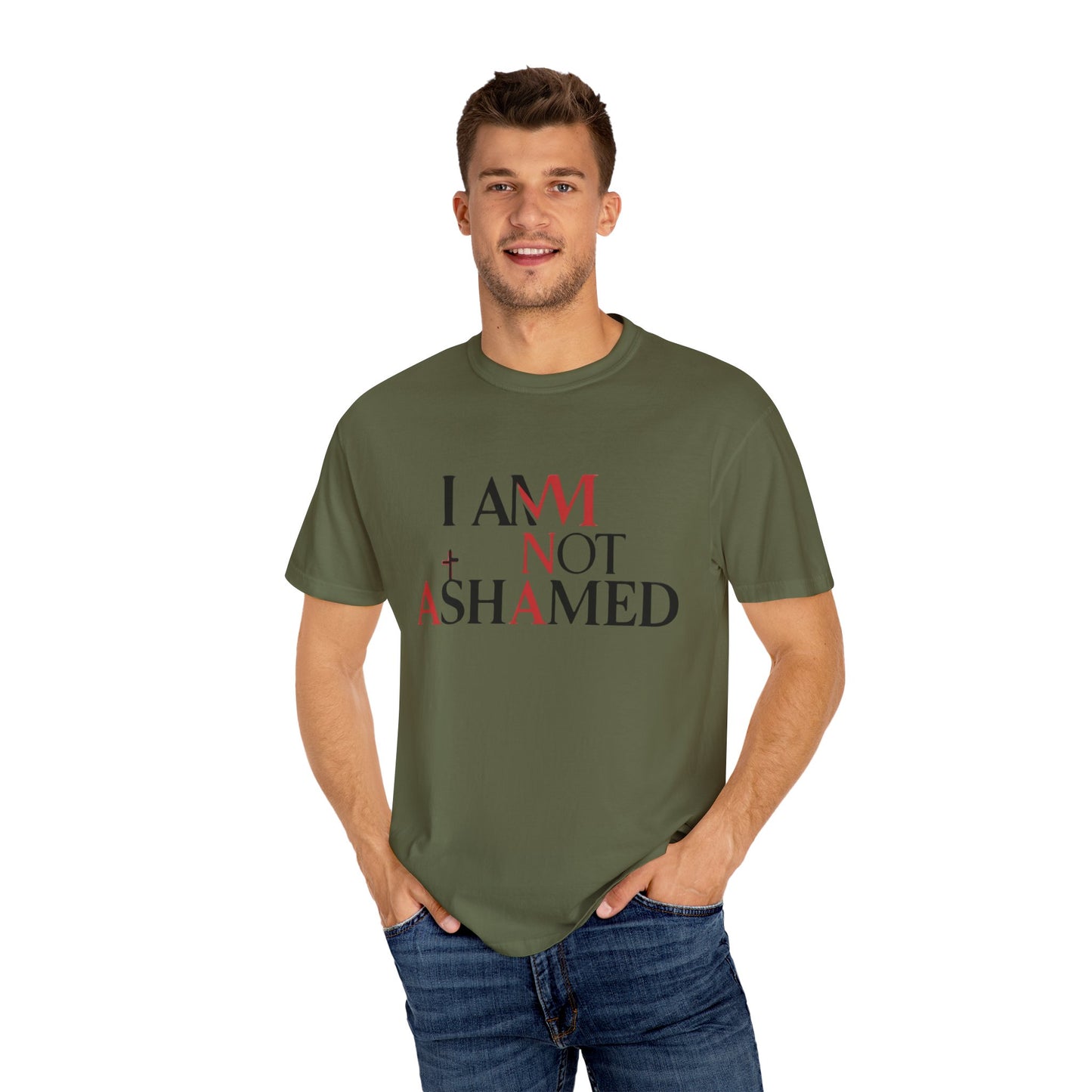 Faith-Inspired Unisex T-Shirt - "I AM NOT ASHAMED"