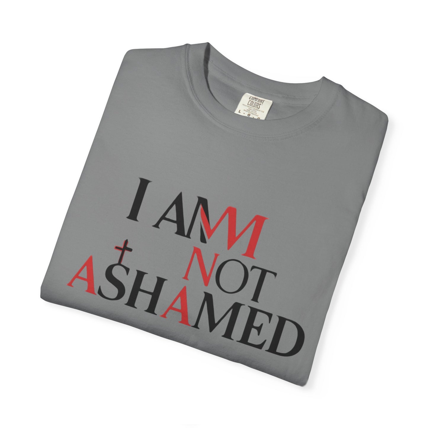 Faith-Inspired Unisex T-Shirt - "I AM NOT ASHAMED"