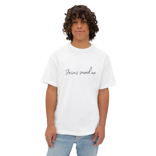 Jesus Saved Me Unisex Tee | Faith-Inspired