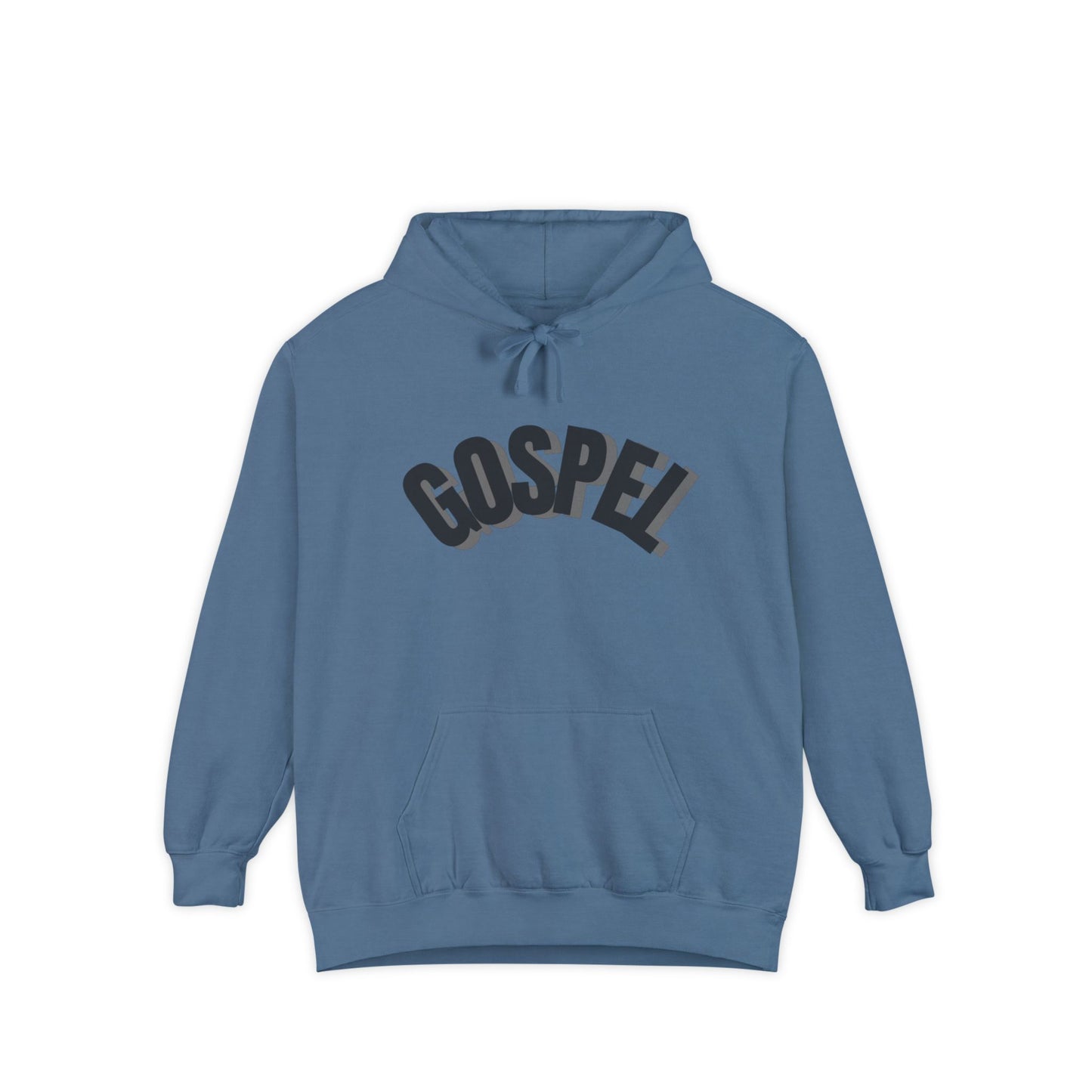 Gospel Unisex Garment-Dyed Hoodie - Casual Comfort for Faith-Inspired Style