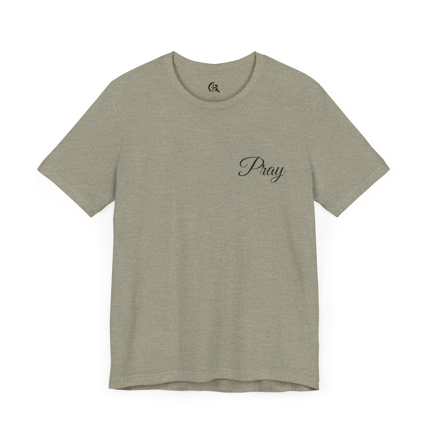 Pray Unisex Jersey Short Sleeve Tee - Inspirational Apparel for Faith