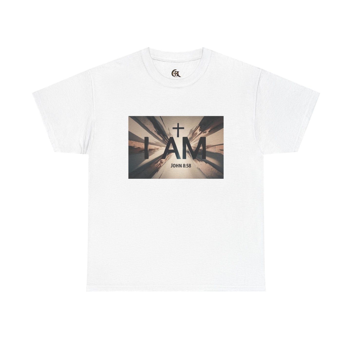 I Am-John 8:58 Unisex Heavy Cotton Tee