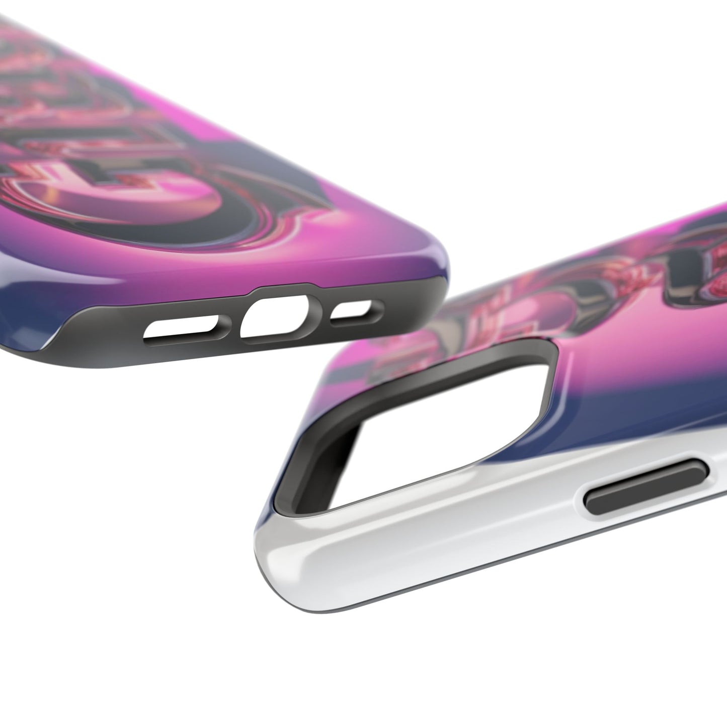 Magnetic iPhone Case - 'Grace' Design for Stylish Protection