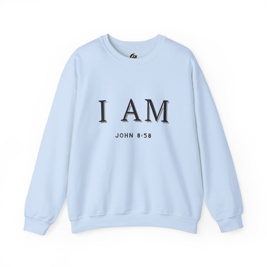 Women's Inspirational I AM Crewneck Sweatshirt -John 8:58