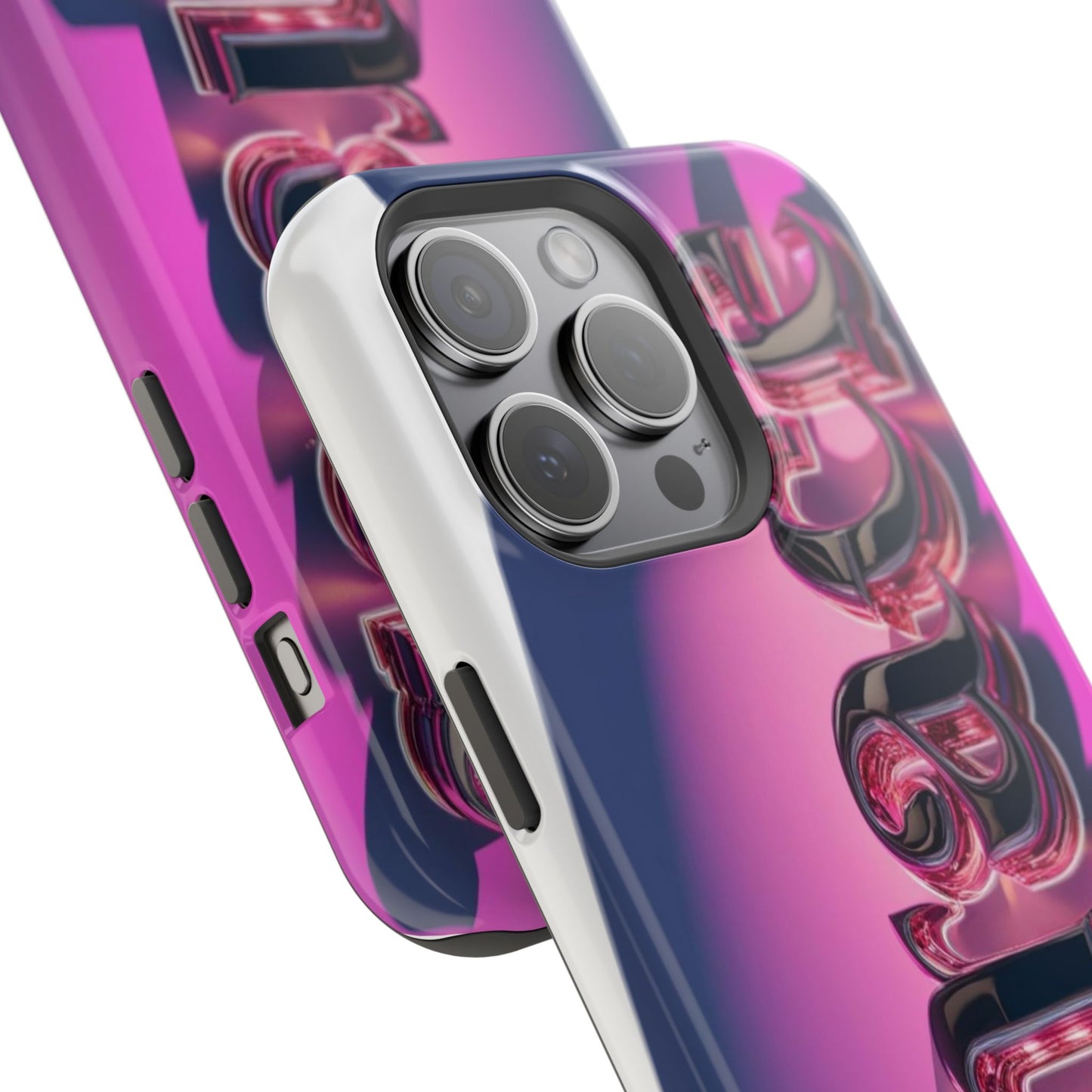 Magnetic iPhone Case - 'Grace' Design for Stylish Protection