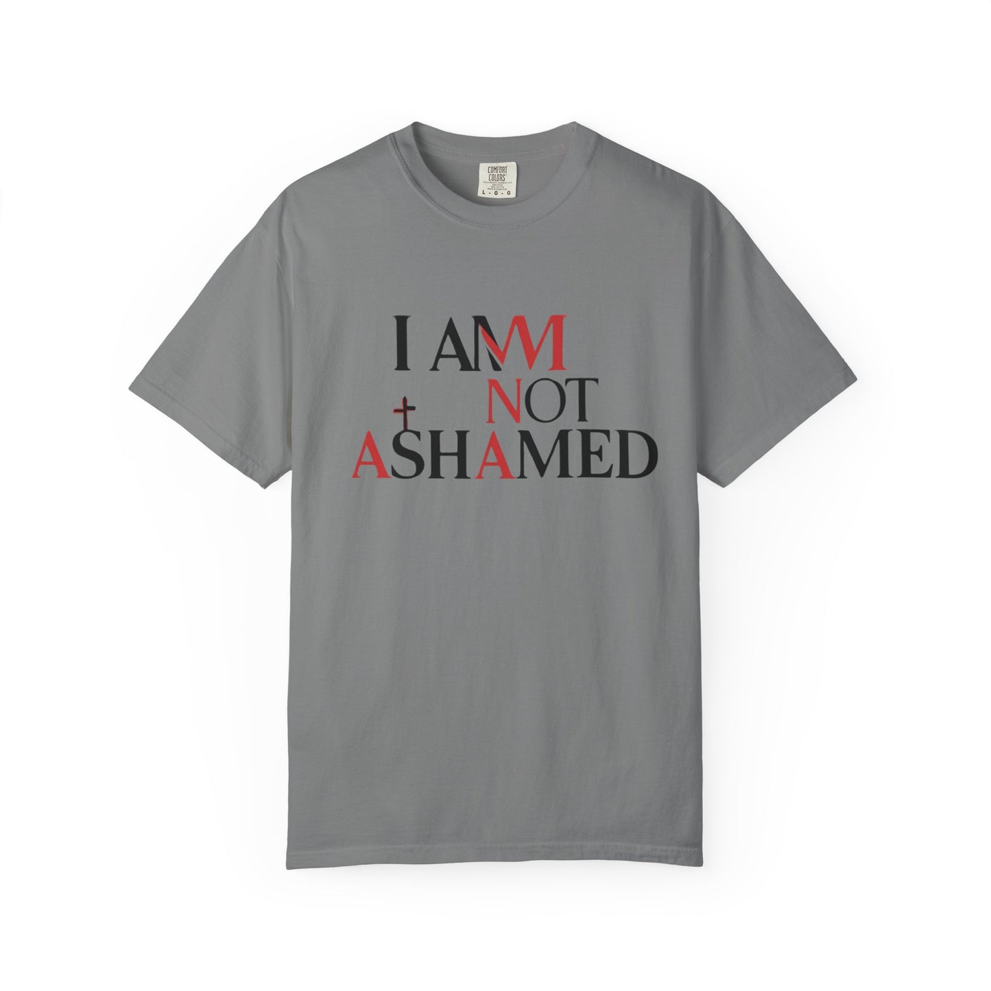 Faith-Inspired Unisex T-Shirt - "I AM NOT ASHAMED"