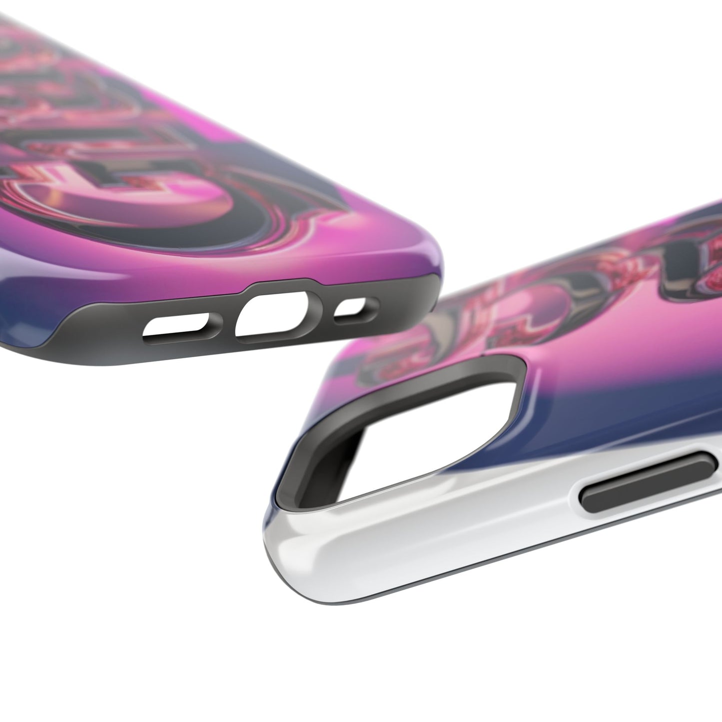 Magnetic iPhone Case - 'Grace' Design for Stylish Protection