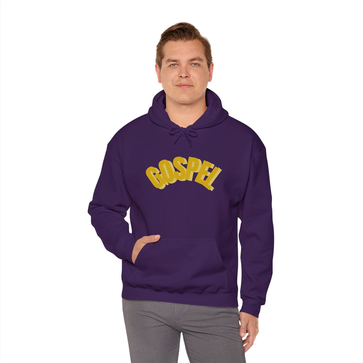 Gospel Hooded Sweatshirt - Cozy Unisex Heavy Blend™ Hoodie for All Occasions