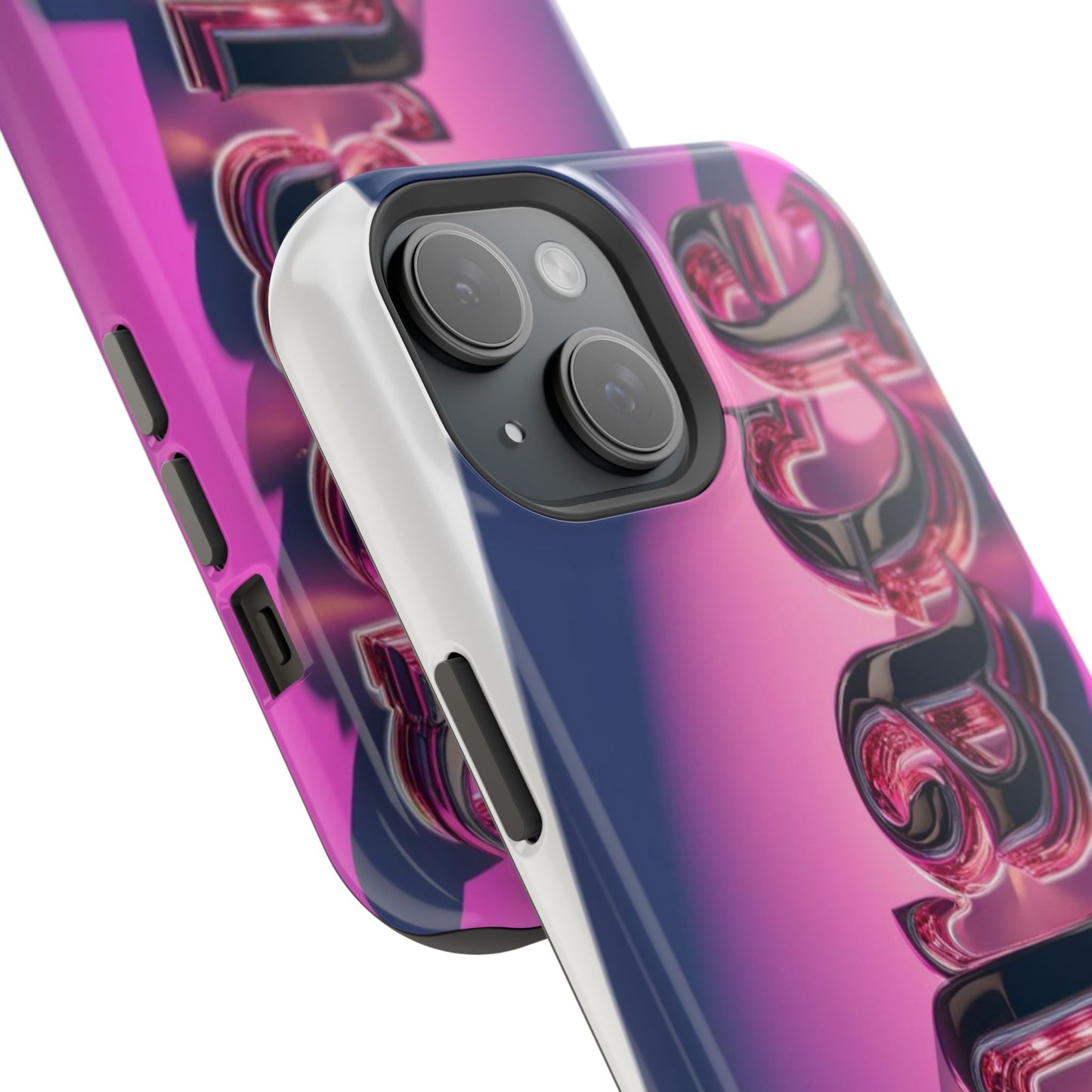 Magnetic iPhone Case - 'Grace' Design for Stylish Protection