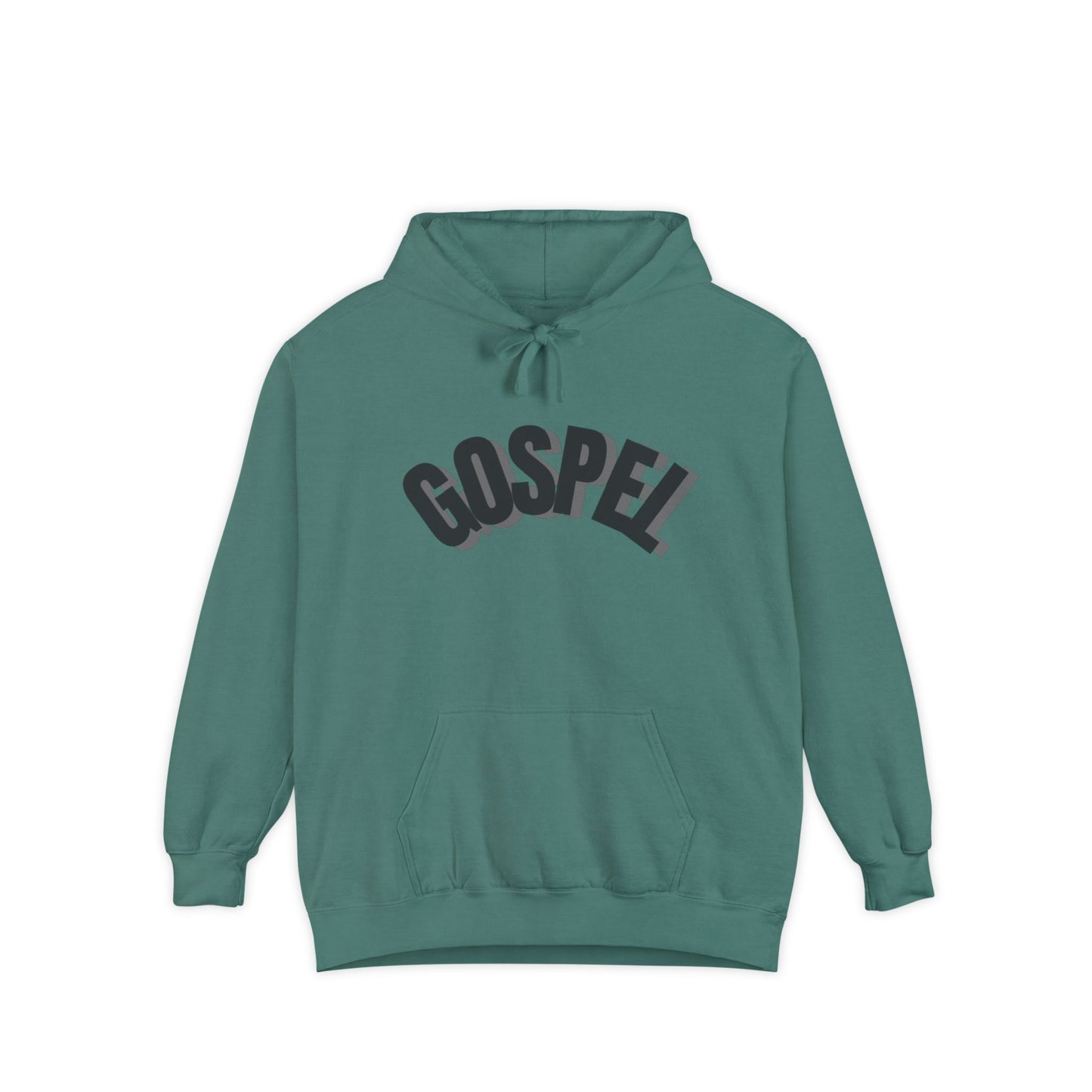 Gospel Unisex Garment-Dyed Hoodie - Casual Comfort for Faith-Inspired Style