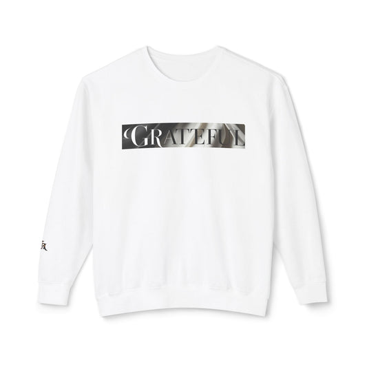 Unisex Lightweight Grateful Sweatshirt