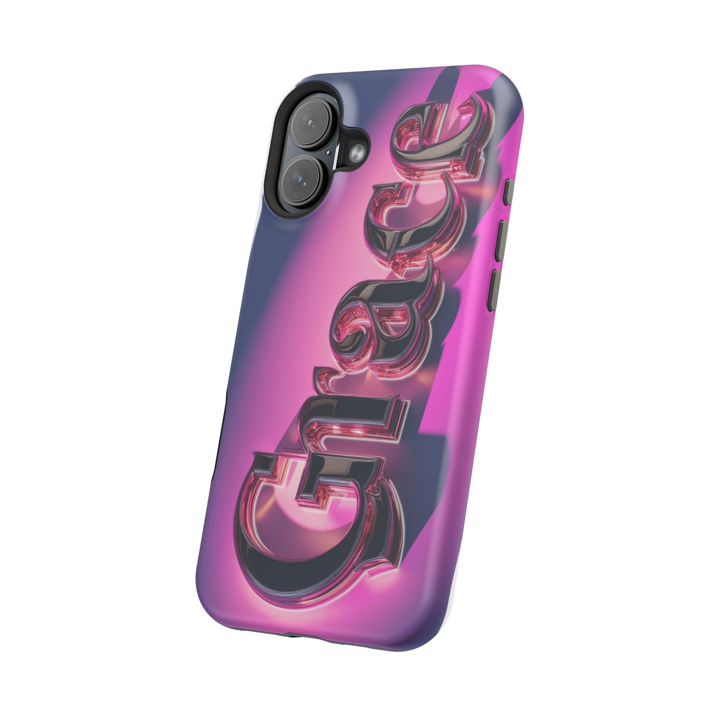 Magnetic iPhone Case - 'Grace' Design for Stylish Protection