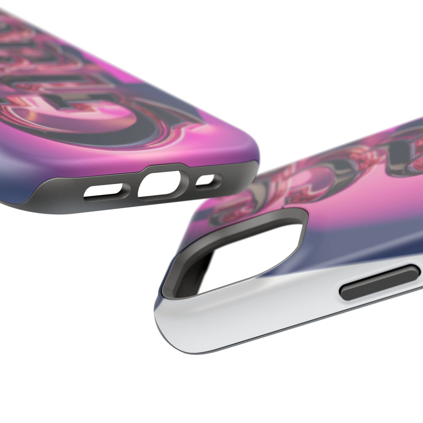Magnetic iPhone Case - 'Grace' Design for Stylish Protection