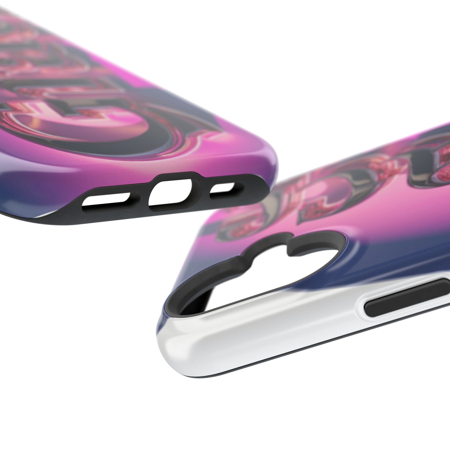 Magnetic iPhone Case - 'Grace' Design for Stylish Protection