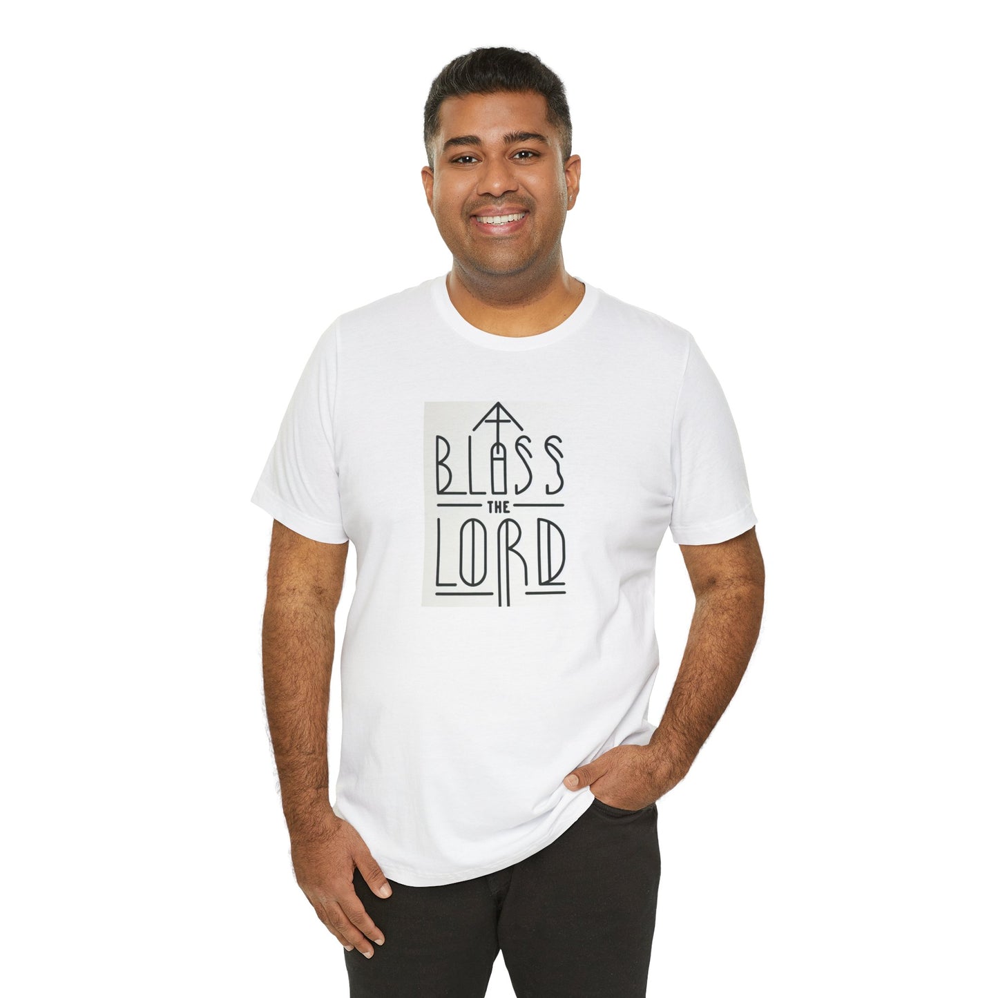 Bless the Lord Unisex Jersey Tee - Inspirational Christian