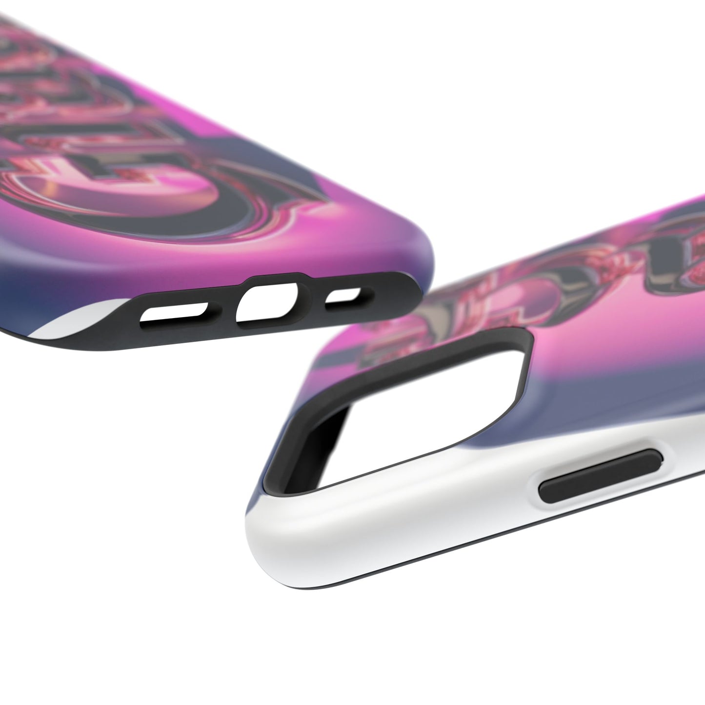 Magnetic iPhone Case - 'Grace' Design for Stylish Protection