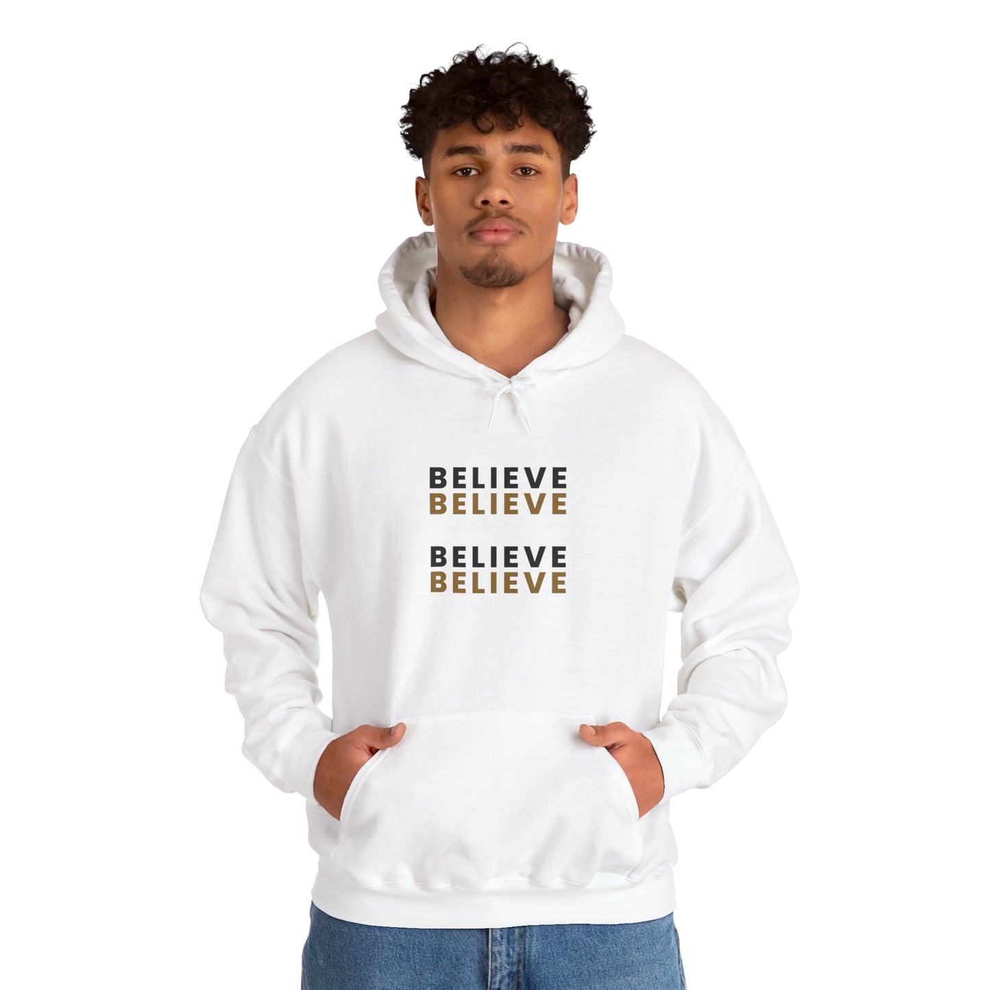 Unisex Hooded Sweatshirt - Believe