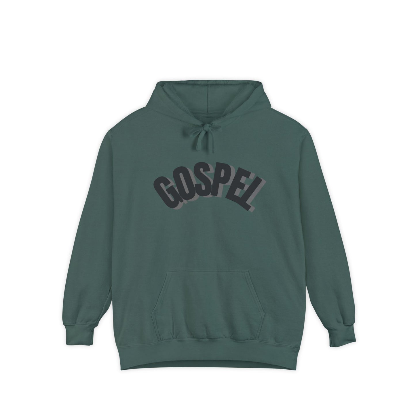 Gospel Unisex Garment-Dyed Hoodie - Casual Comfort for Faith-Inspired Style