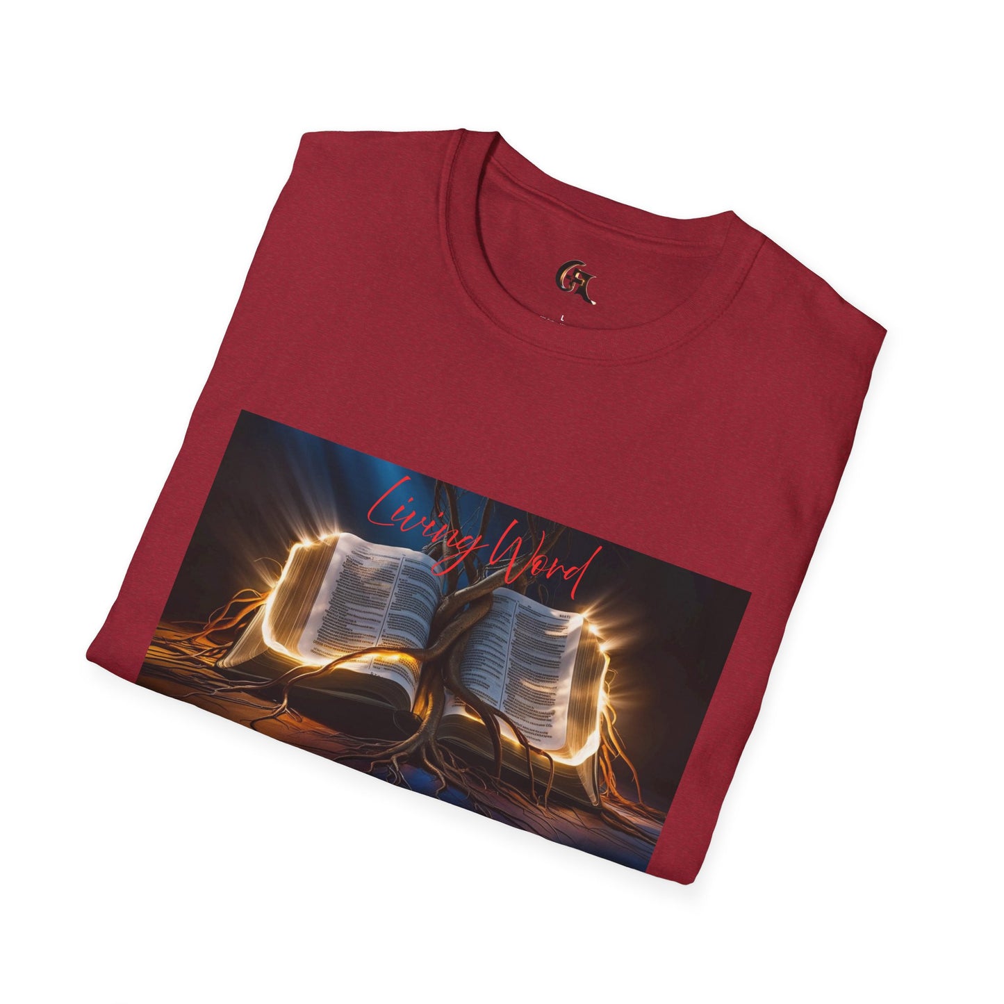 Living Word Unisex Softstyle T-Shirt - Inspirational Christian Apparel