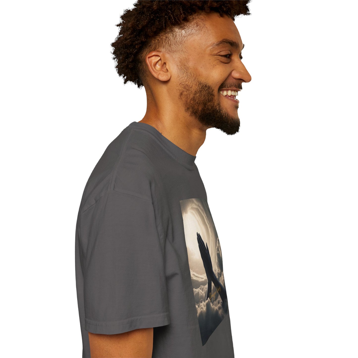 Praying Hands Unisex Garment-Dyed T-Shirt - Spiritual for Everyday Wear