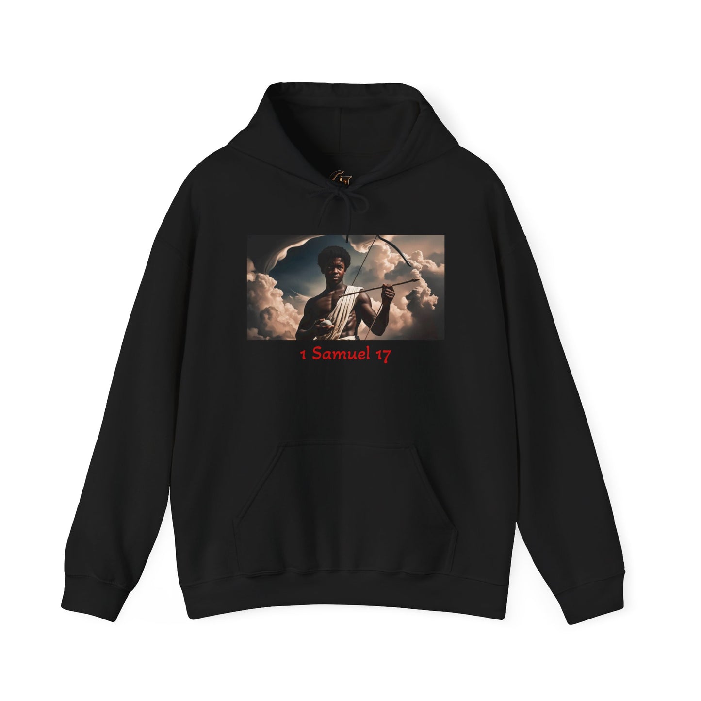 Inspirational Unisex David and Goliath Hoodie - 1 Samuel 17