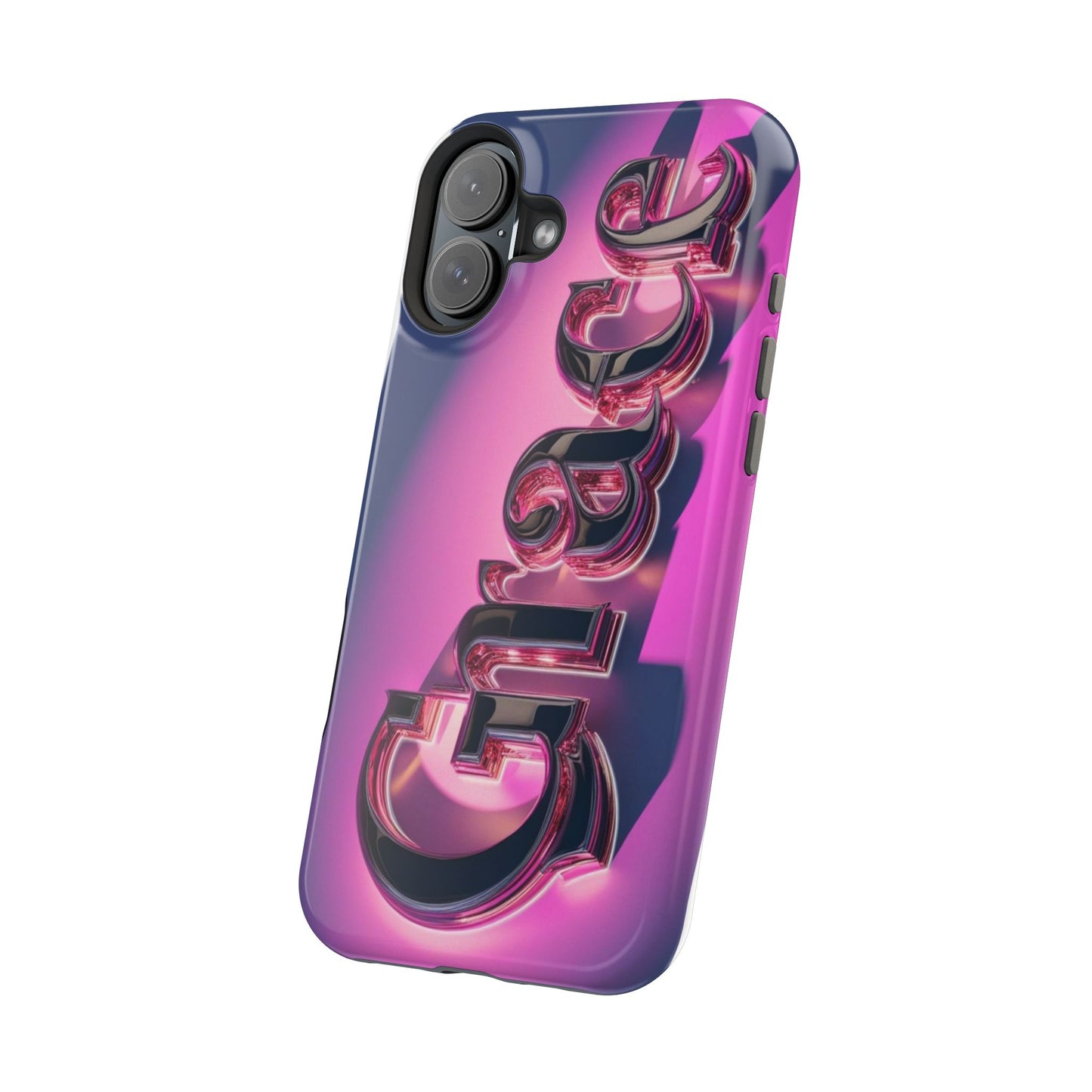 Magnetic iPhone Case - 'Grace' Design for Stylish Protection