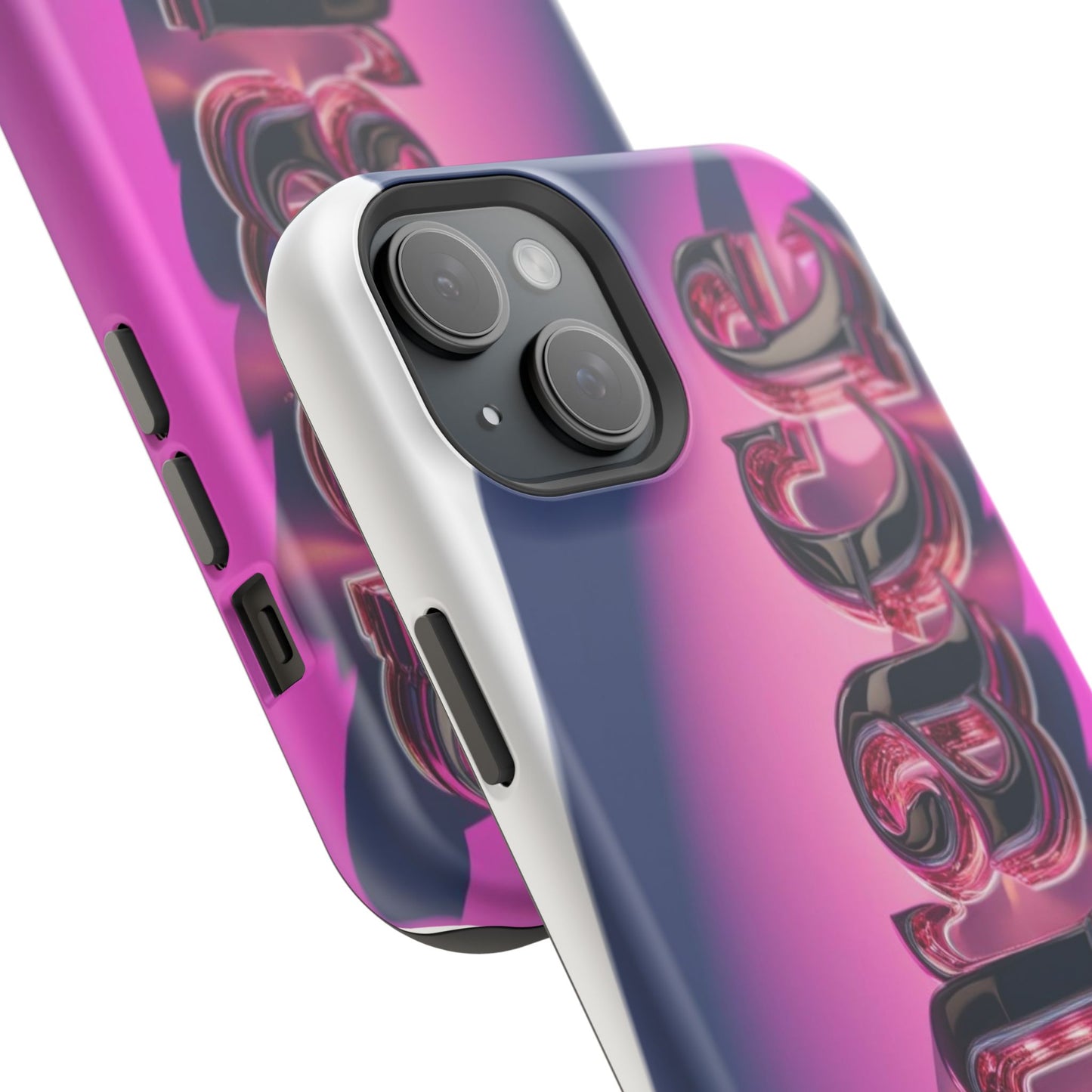 Magnetic iPhone Case - 'Grace' Design for Stylish Protection
