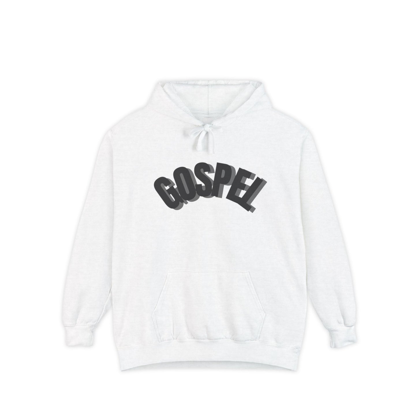 Gospel Unisex Garment-Dyed Hoodie - Casual Comfort for Faith-Inspired Style