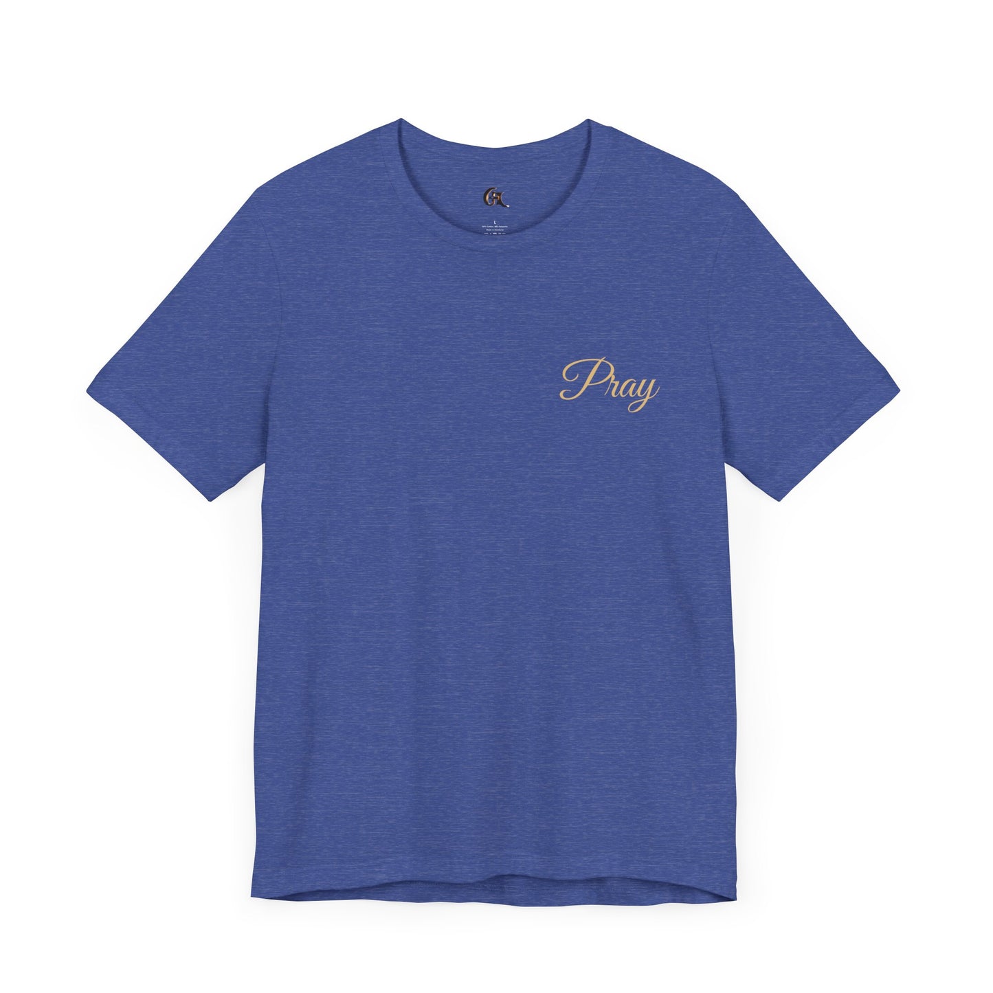 Pray Unisex Jersey Tee - Faith-Inspired Short Sleeve Shirt