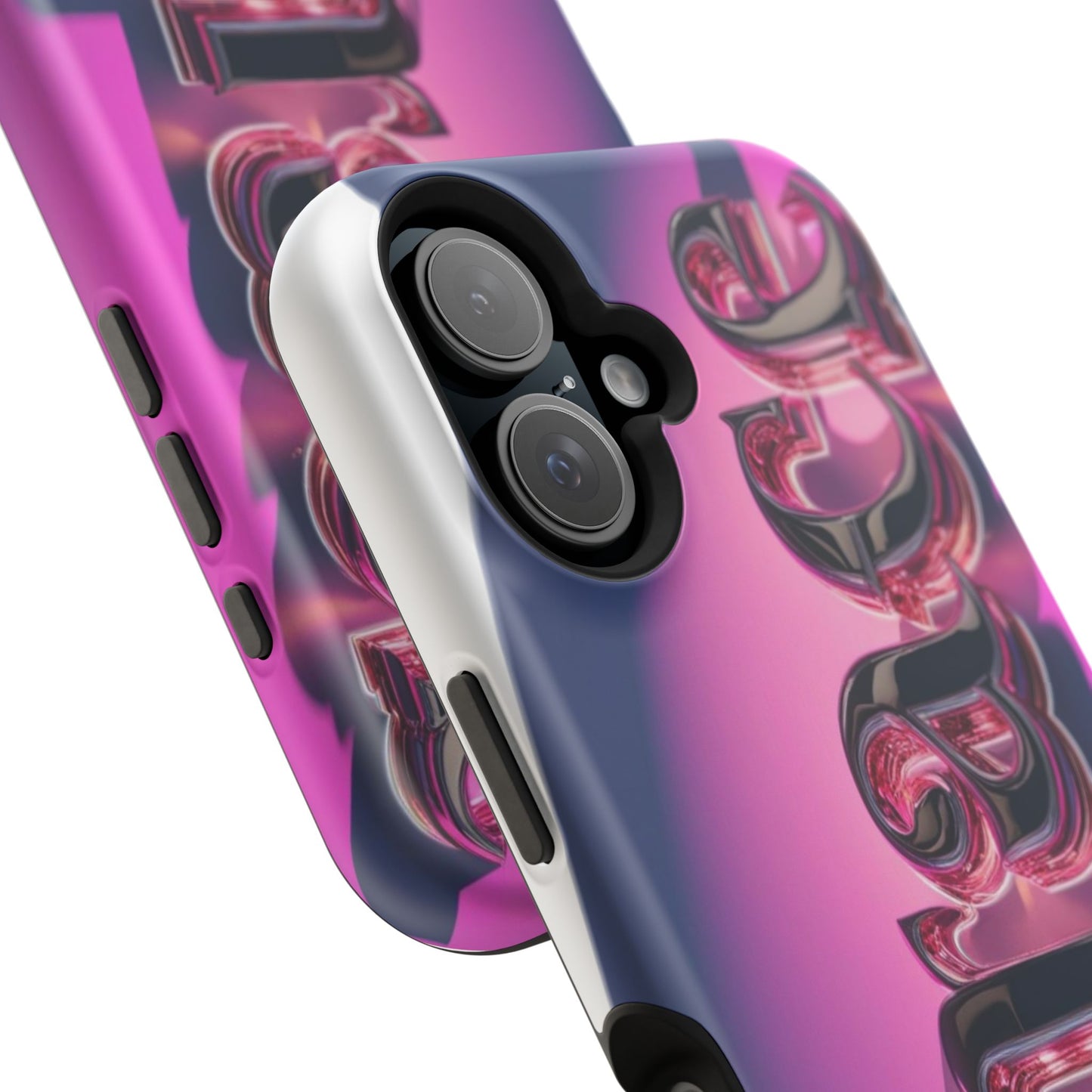 Magnetic iPhone Case - 'Grace' Design for Stylish Protection