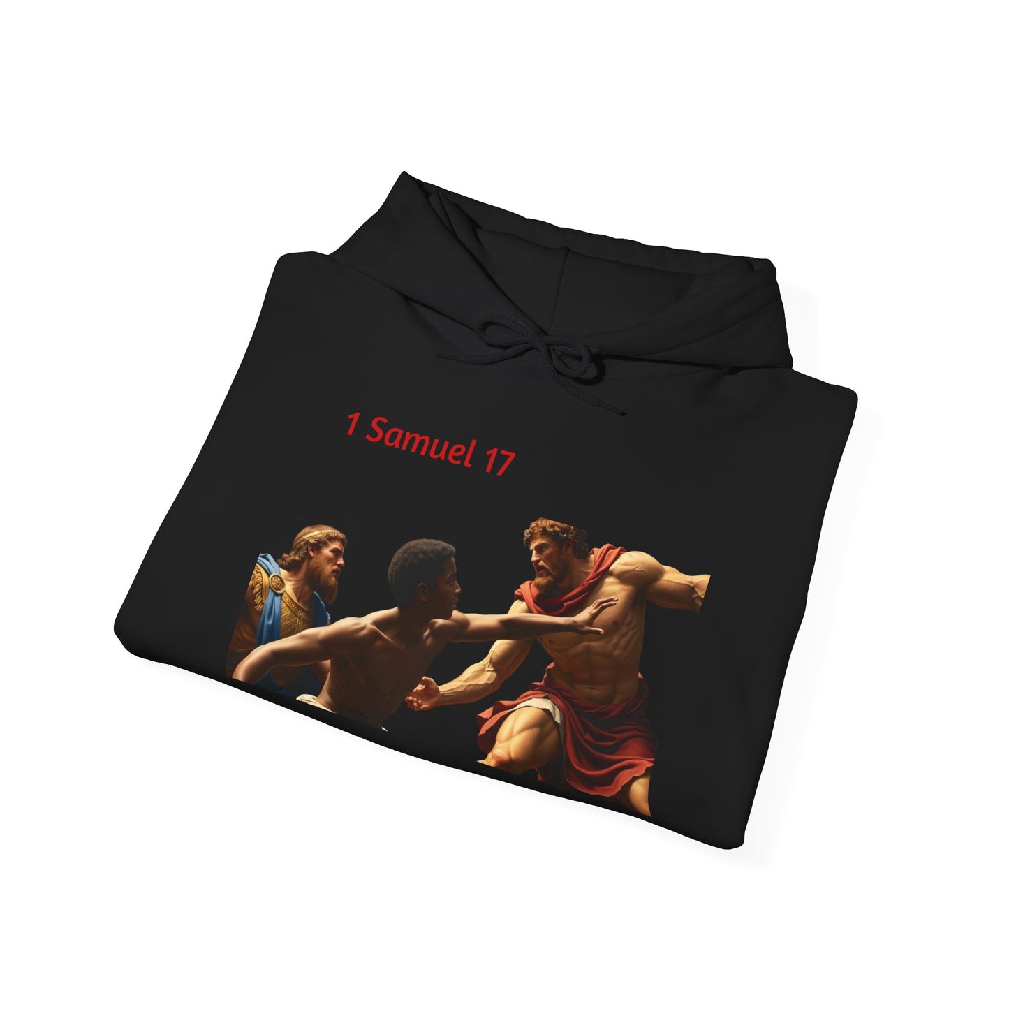 David and Goliath Unisex Hoodie - 1 Samuel 17