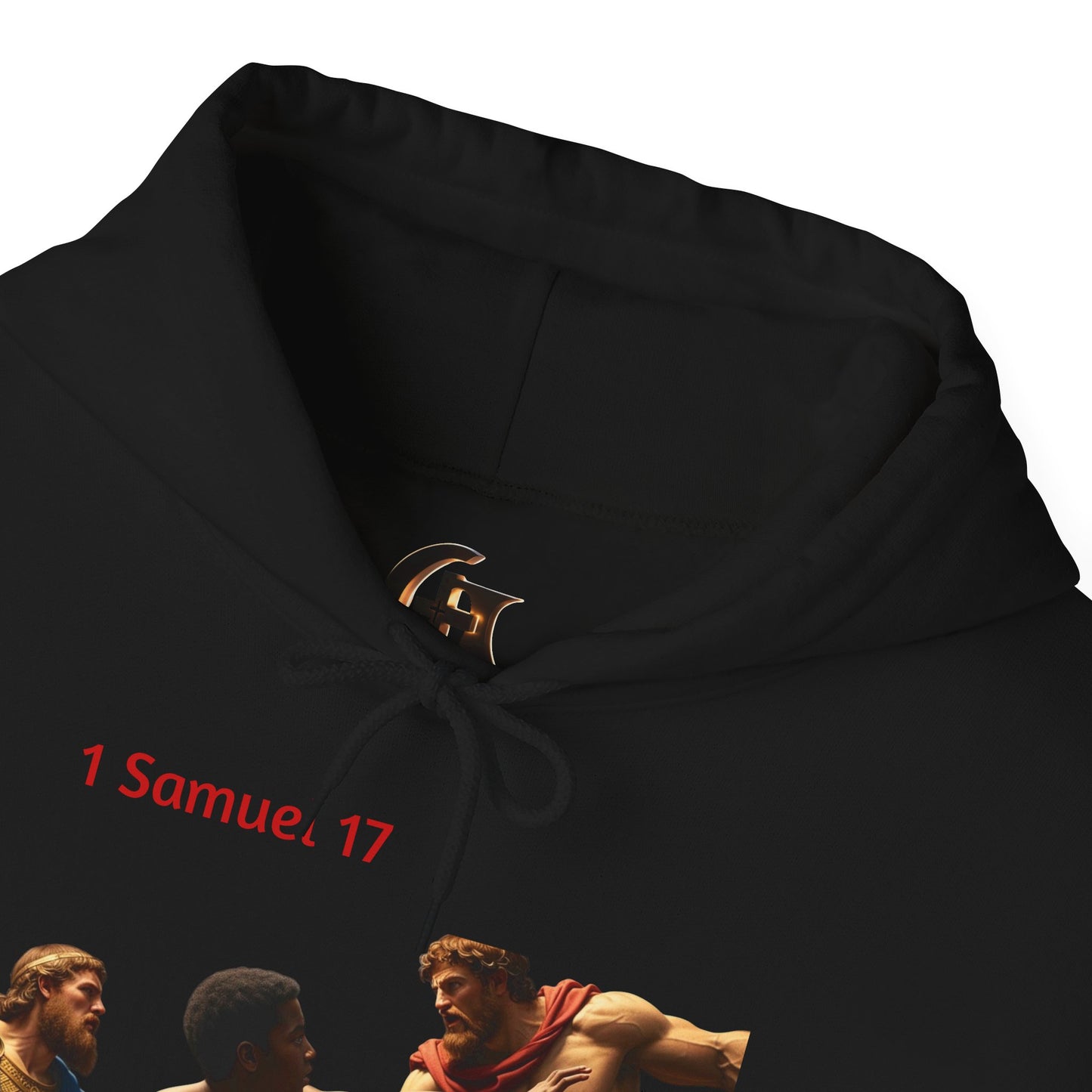 David and Goliath Unisex Hoodie - 1 Samuel 17