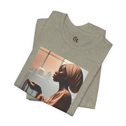 Women's Spiritual Serenity Jersey Tee - Faith & Reflection