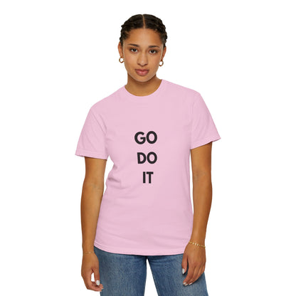 Motivational Unisex T-Shirt - 'GO DO IT'