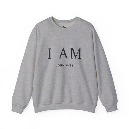 Women's Inspirational I AM Crewneck Sweatshirt -John 8:58