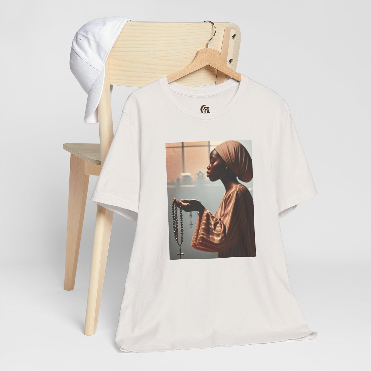 Women's Spiritual Serenity Jersey Tee - Faith & Reflection